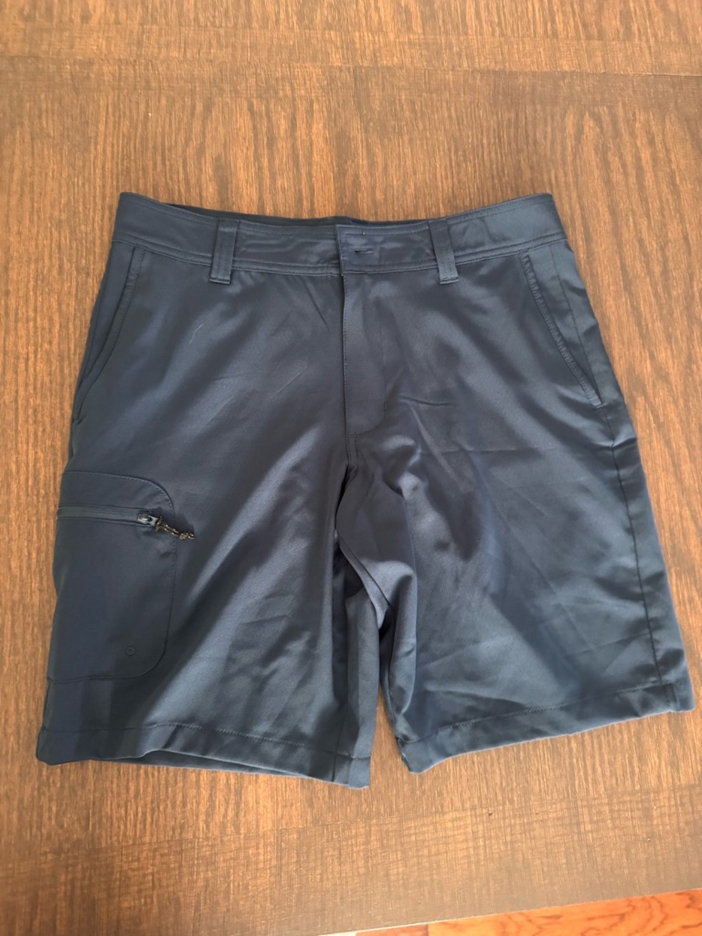 Magellan Outdoors Fish Gear Water Repellent Navy Blue Shorts Men’s 32